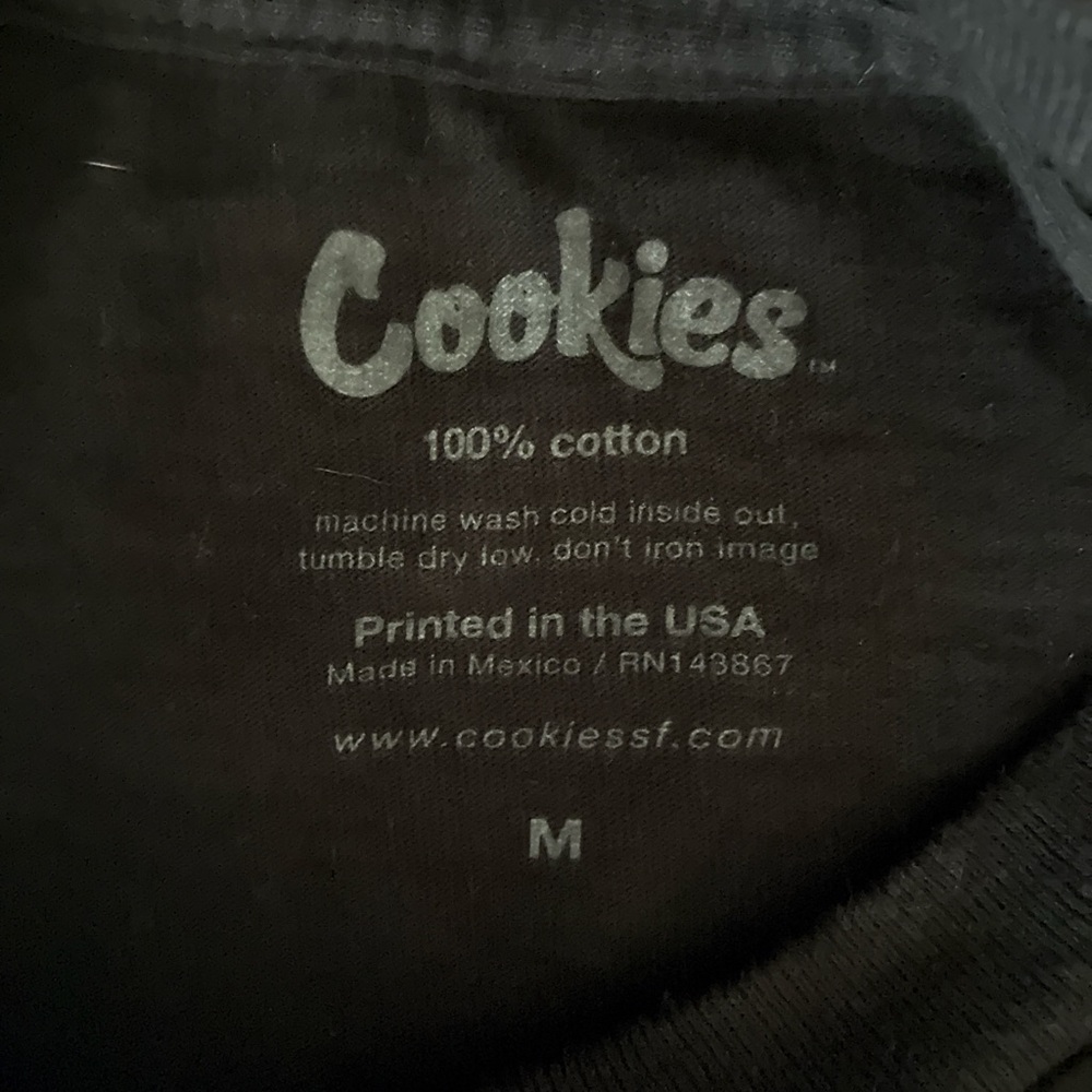 Cookies Tshirt. Worn 1X. Men’s medium - Picture 3 of 3